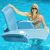 Folding Baja II Pool Float Lounge - Marina Blue SS65701-28 #4