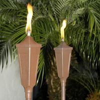 Outdoor tiki torches & oil lamps