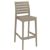 Ares Outdoor Barstool Taupe ISP101