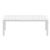 Atlantic Dining Table 55"-83" Extendable White ISP762-WHI #6