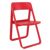 Dream Conversation Set with Sky 24" Side Table Red S079109-RED #2