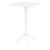 Sky Air Square Bar Set with 2 Barstools White ISP1162S-WHI #3