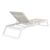 Tropic Arm Sling Chaise Lounge White Frame Taupe Sling ISP708A-WHI-DVR #2