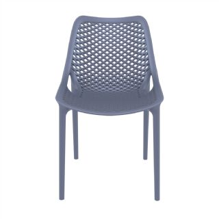 Air Outdoor Dining Chair White ISP014 360° view