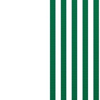 White - Forest Green & White
