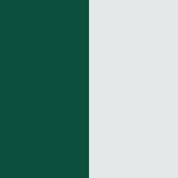 Forest Green - White
