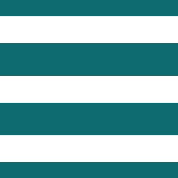 Teal White Stripe