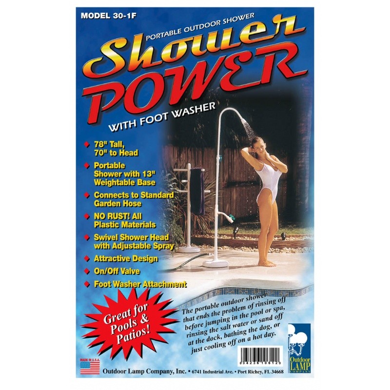 Portable Outdoor Shower w/ Foot Washer alternative photo #2