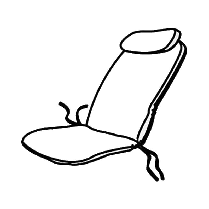 Estanza Chair Cushion Stripes alternative photo