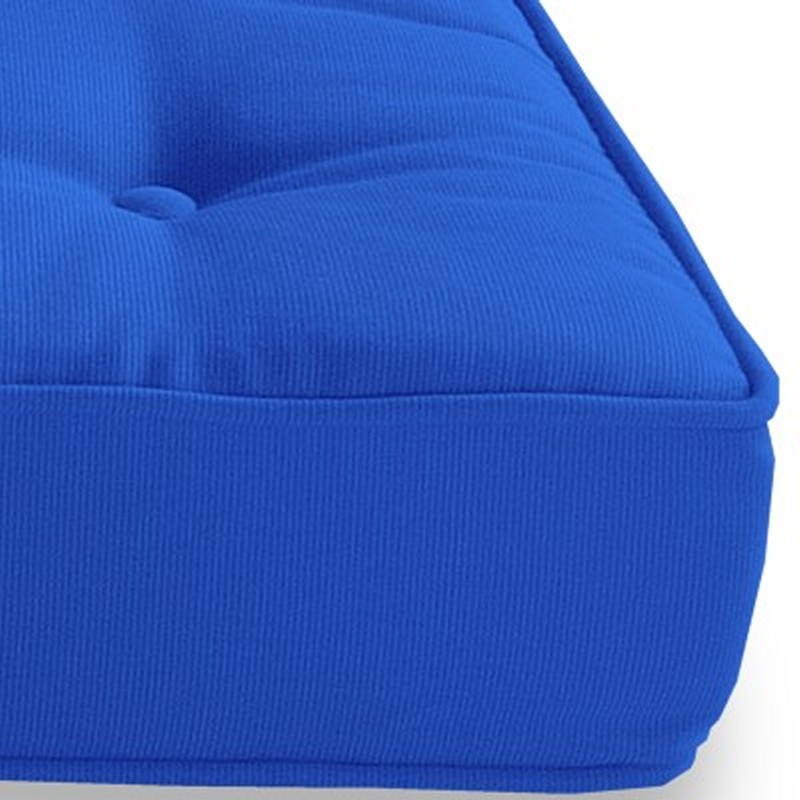 Sunbrella® Square Floor Cushion - Pacific Blue alternative photo #0