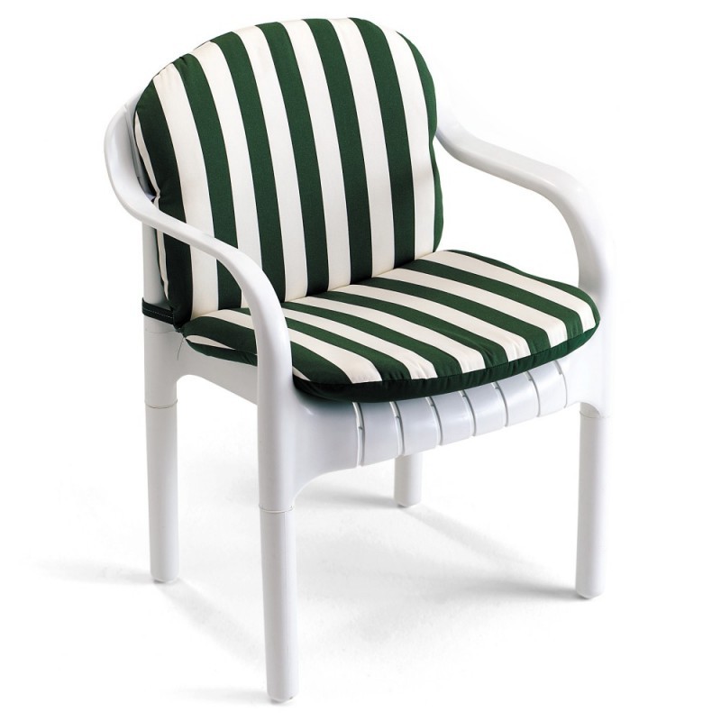 Most Popular in Nevada: Patio Furniture Cushions: Cushions - Evolutif: Dangari Armchair Cushion Stripes