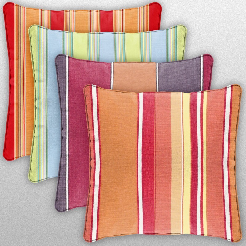 Sunbrella outdoor pillows square throw pillows