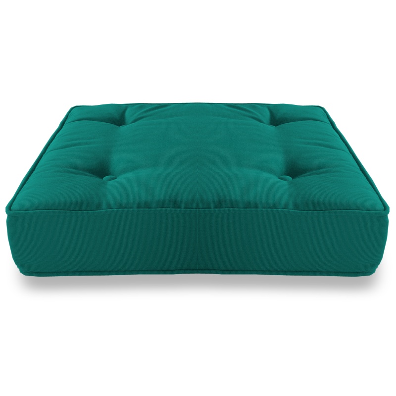 Sunbrella® Square Floor Cushion - Forest Green Sunbrella® Square Floor Cushion - Forest Green