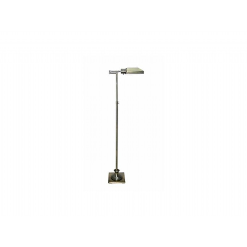 Lighting: Floor Lamps: 4D Concepts Antique Brass Victoria Swing Arm Floor Lamp