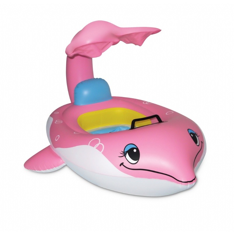 Pink Dolphin Baby Pool Float alternative photo #0