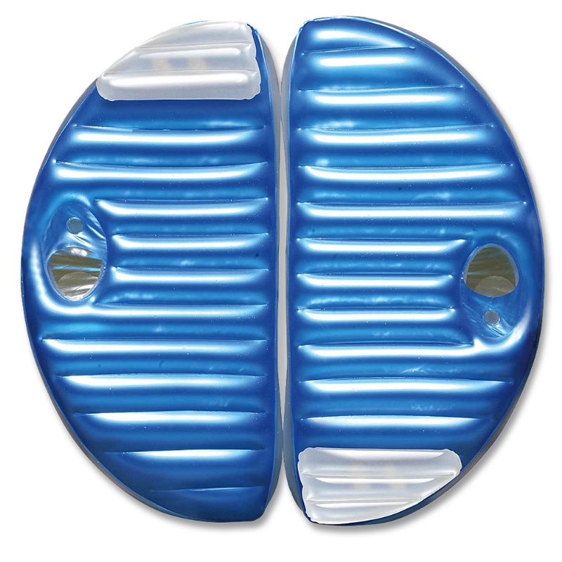 Blue Moon Inflatable Double Pool Float alternative photo #1