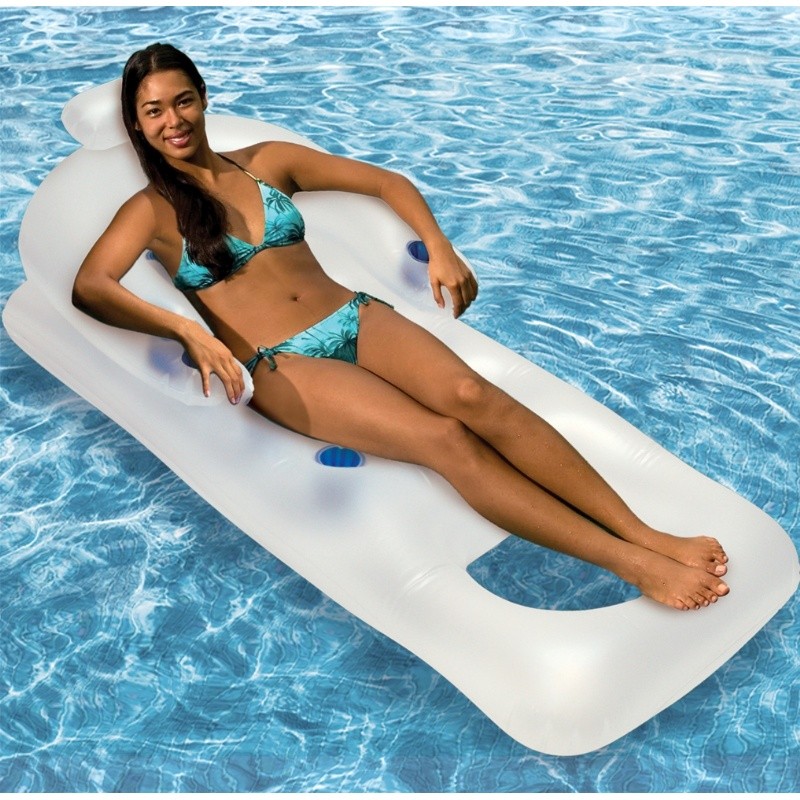 Inflatable French Pearl Pool Lounger alternative photo #0