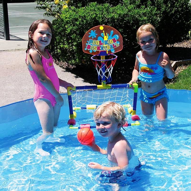 Pool & Beach: Pool Toys & Games: Kids Mini Water Basketball and Water Polo
