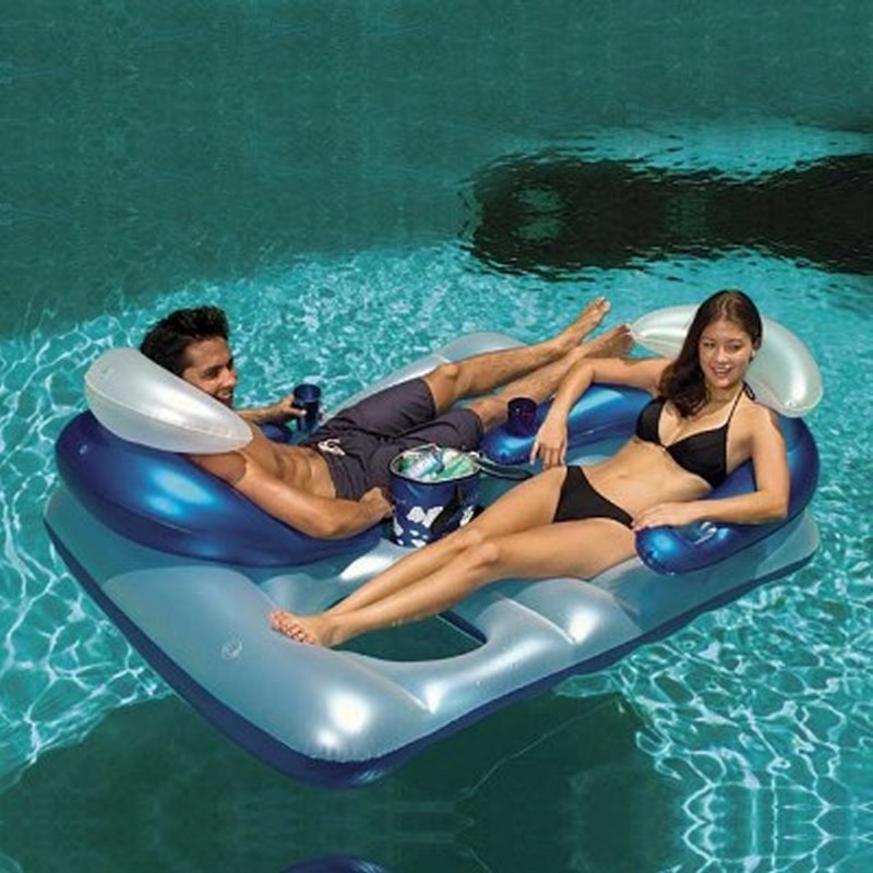 Gifts For Him: Inflatable Polar Bar&trade; Double Lounger