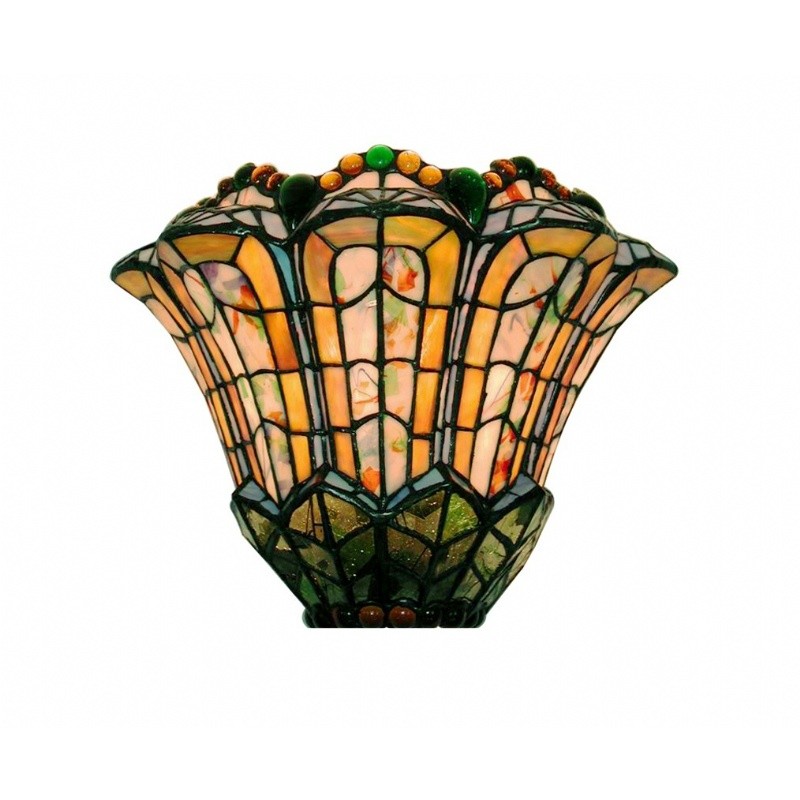 Tiffany-style Wall Sconce : Wall Sconces