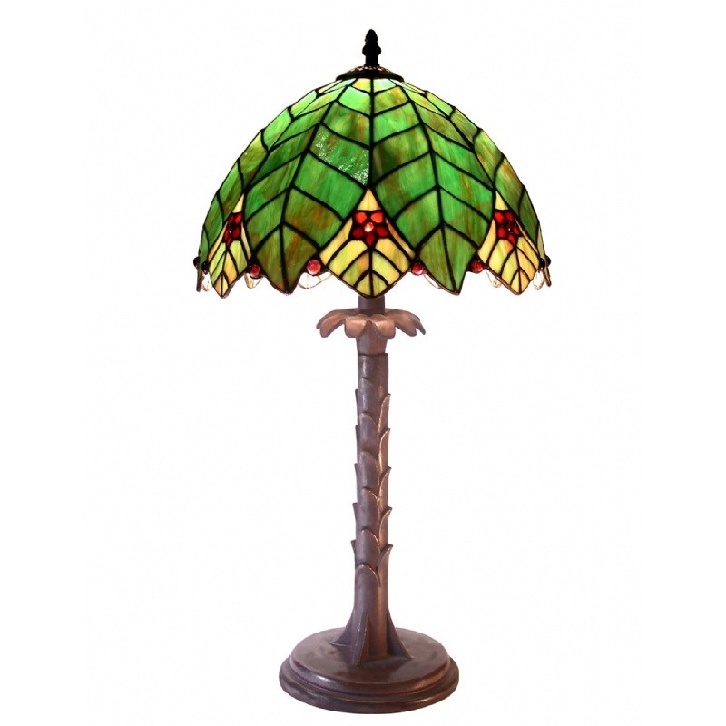Lighting: Classic Table Lamps: Tiffany Style Tree Shape Table Lamp
