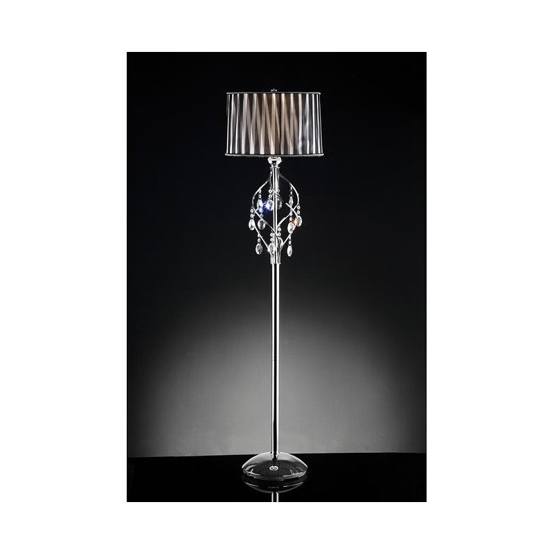 Minerva Crystal Floor Lamp : Floor Lamps