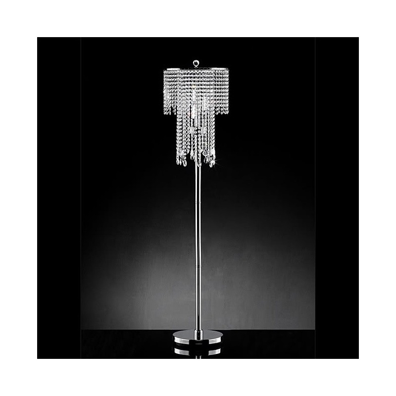 Diana Crystal Floor Lamp : Floor Lamps