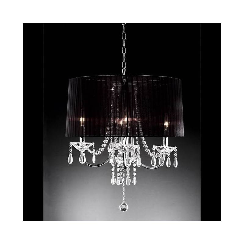 Helene Crystal Chandelier : Modern Chandeliers