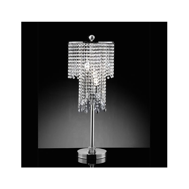 Cassandra Crystal Table Lamp : Modern Table Lamps