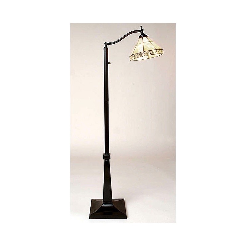 Tiffany-style Mission Reading Floor Lamp : Floor Lamps