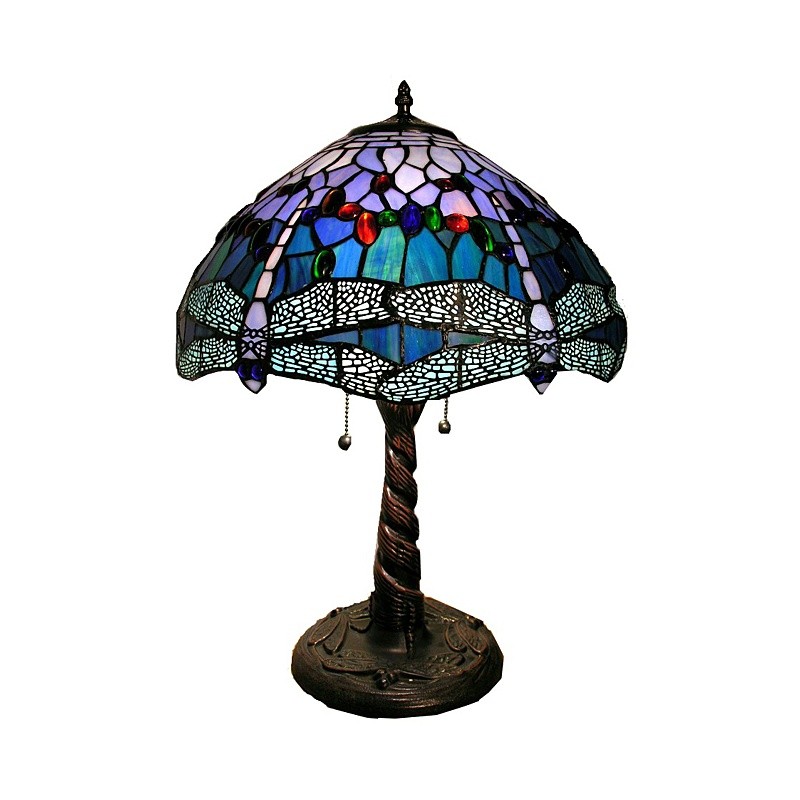 Lighting: Classic Table Lamps: Tiffany-style Dragonfly Lamp
