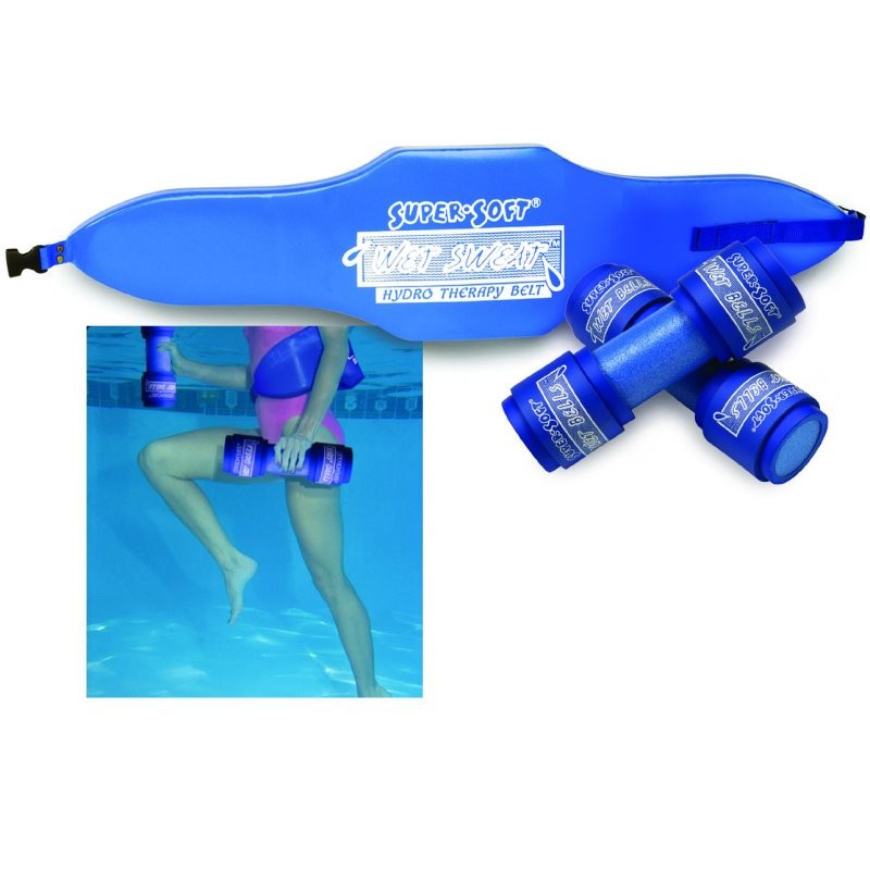 Pool & Beach: Pool Fitness & Spa: Wet Sweat Water Workout Kit S/M