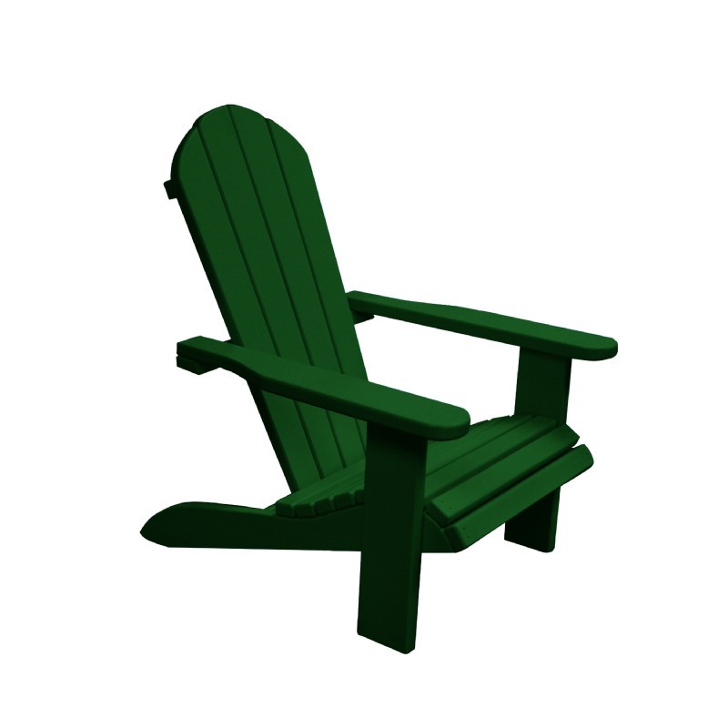 Outdoor Furniture: Kids Outdoor Furniture: Kids Wooden Outdoor Chair - Bright Green