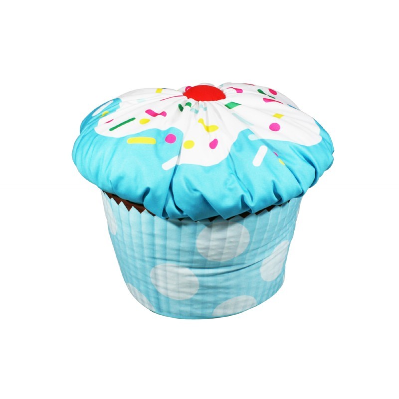 Cupcake Bean Bag Blue : Kids Bean Bags