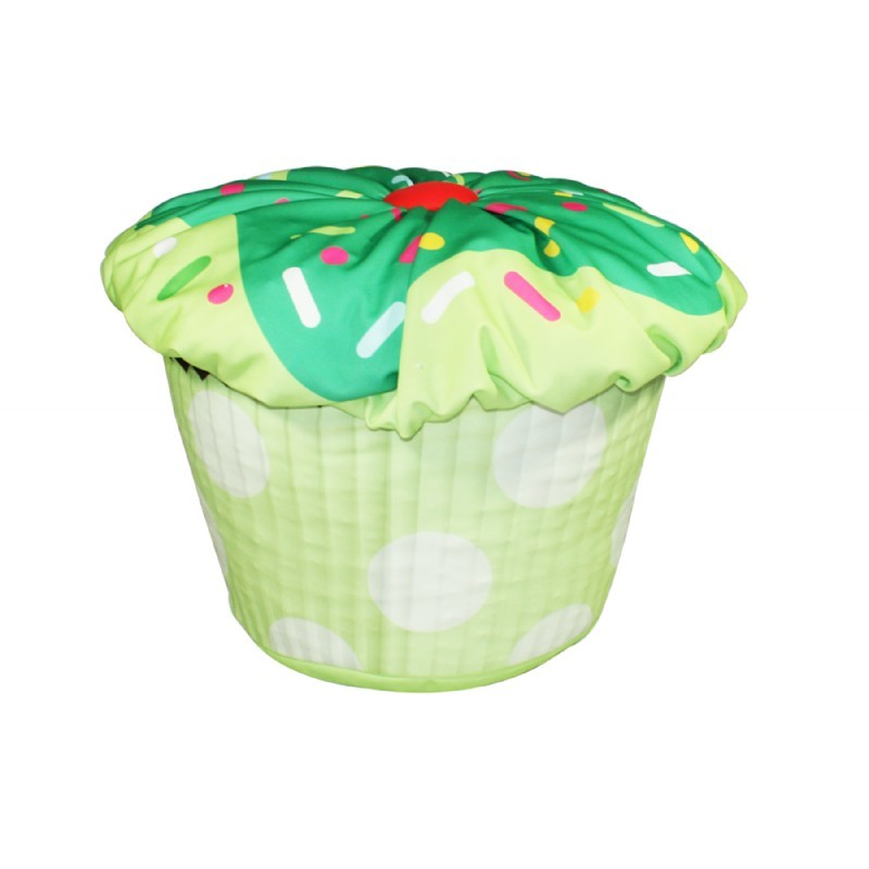 Cupcake Bean Bag Green : Kids Bean Bags
