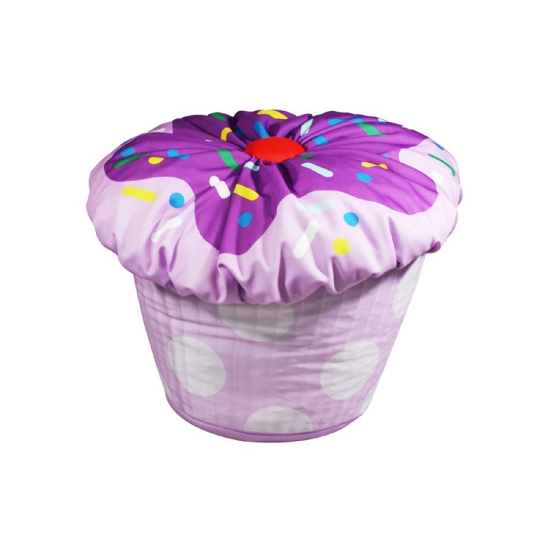 Furniture: Kids Bean Bags: Cupcake Bean Bag Lavender