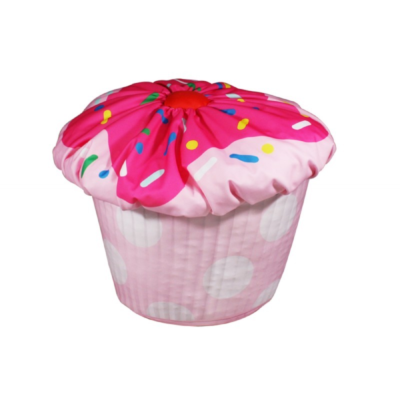 Furniture: Kids Bean Bags: Cupcake Bean Bag Pink