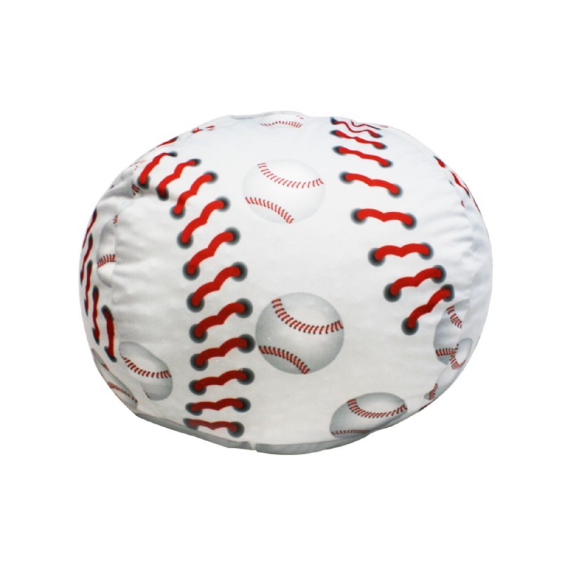 Furniture: Kids Bean Bags: Baseball Bean Bag