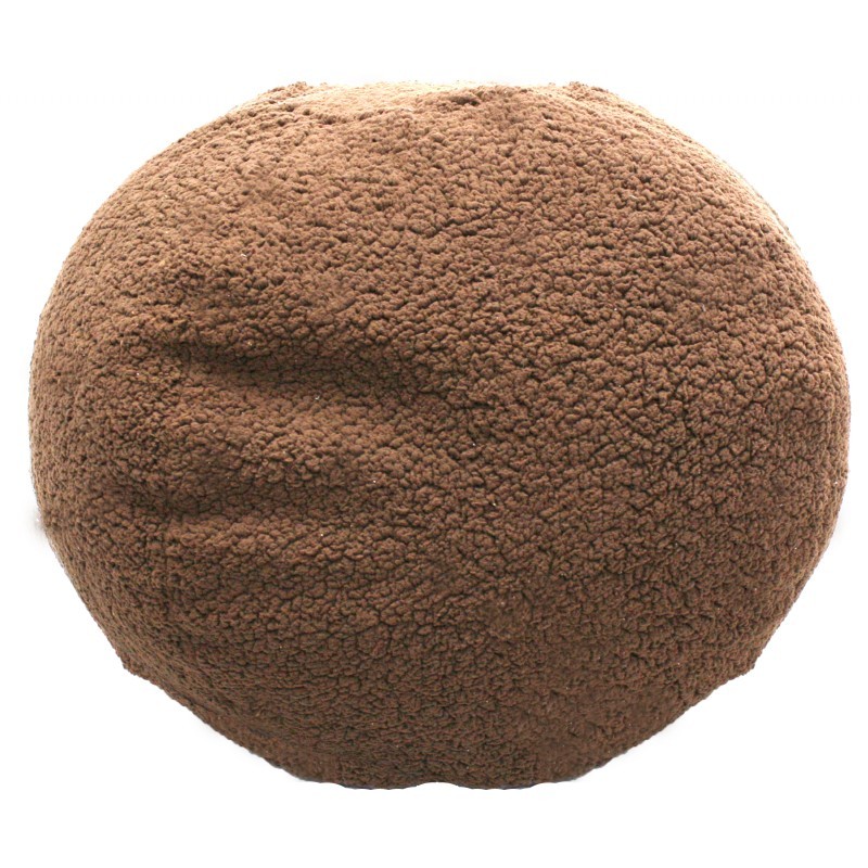 Sherpa Chocolate Bean Bag : Kids Bean Bags