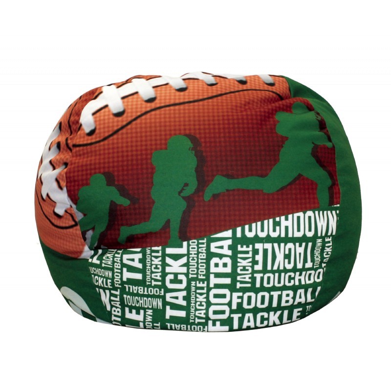 Football 50 yard Line Bean Bag : Kids Bean Bags