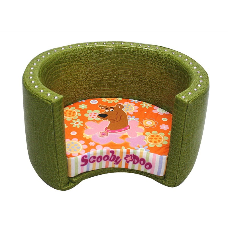 Newly added pets products: Dog Beds Small: SCOOBY-DOO&trade; Pet Bed Small Lime Twist/Orange