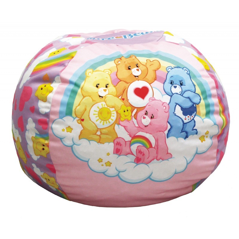 Furniture: Kids Bean Bags: Care Bears Rainbows Kids Bean Bag