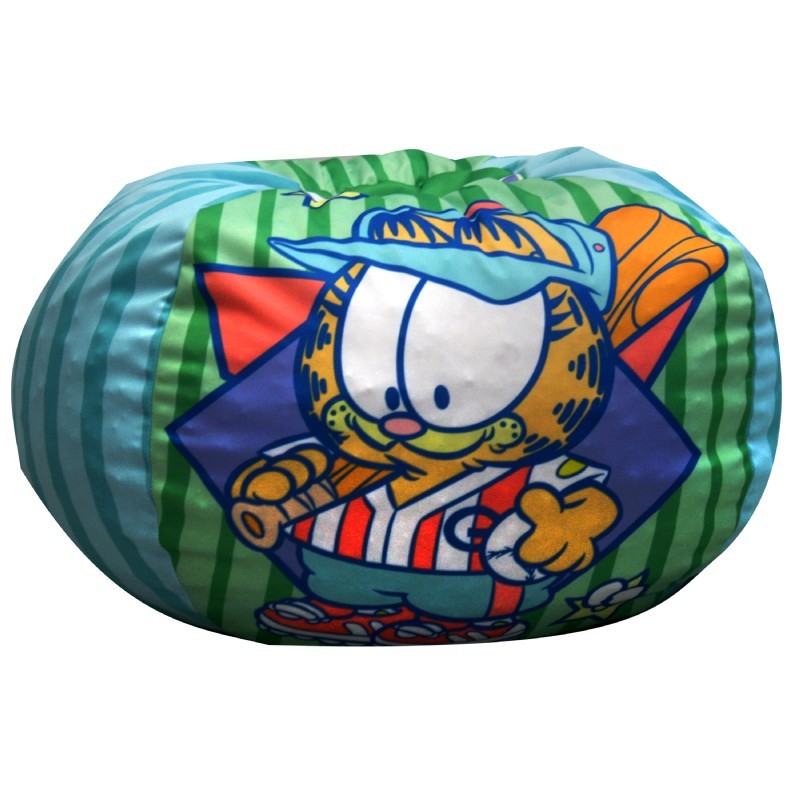 Furniture: Kids Bean Bags: Baby Garfield Baseball Kids Bean Bag