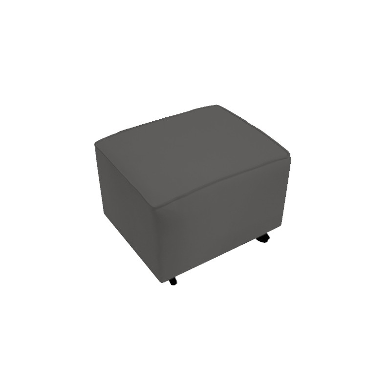 Furniture: Ottomans: Charcoal Serenity Ottoman