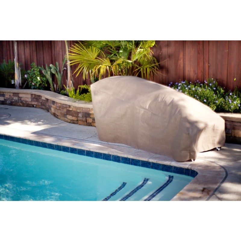 Patio Furniture Covers: Patio Chair Covers: Duck Covers Patio Chaise Lounge Cover - 74"L × 34"W × 32"H