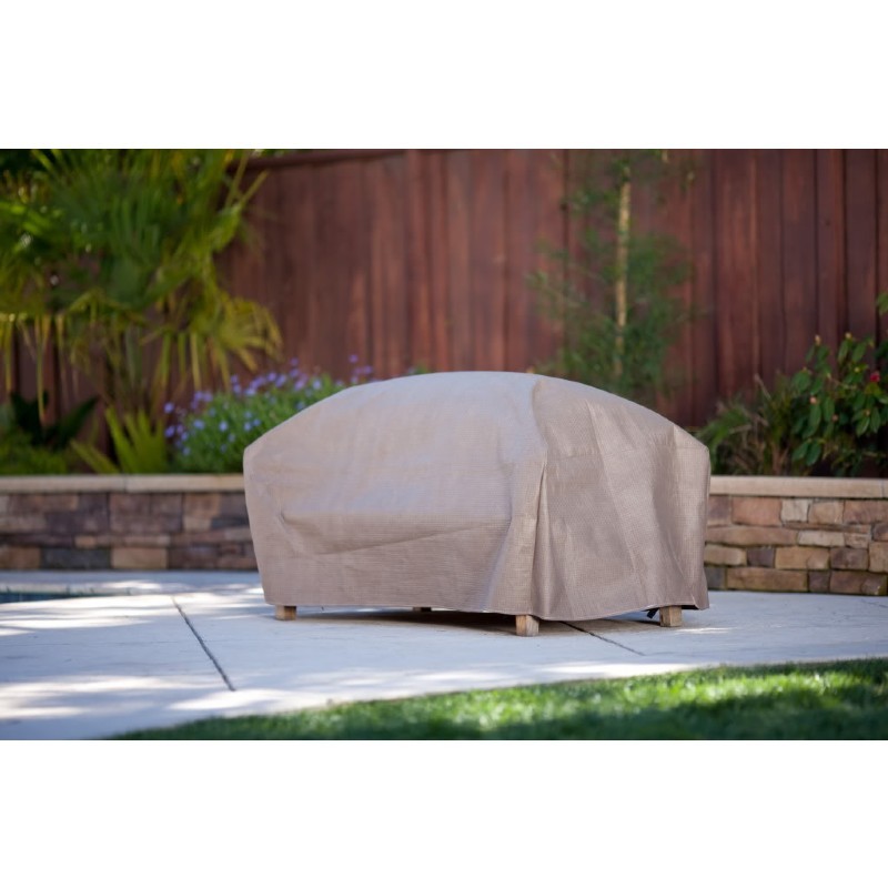 Patio Furniture Covers: Patio Chair Covers: Duck Covers Patio Ottoman / Side Table Cover- 30"L × 25"W × 18"H