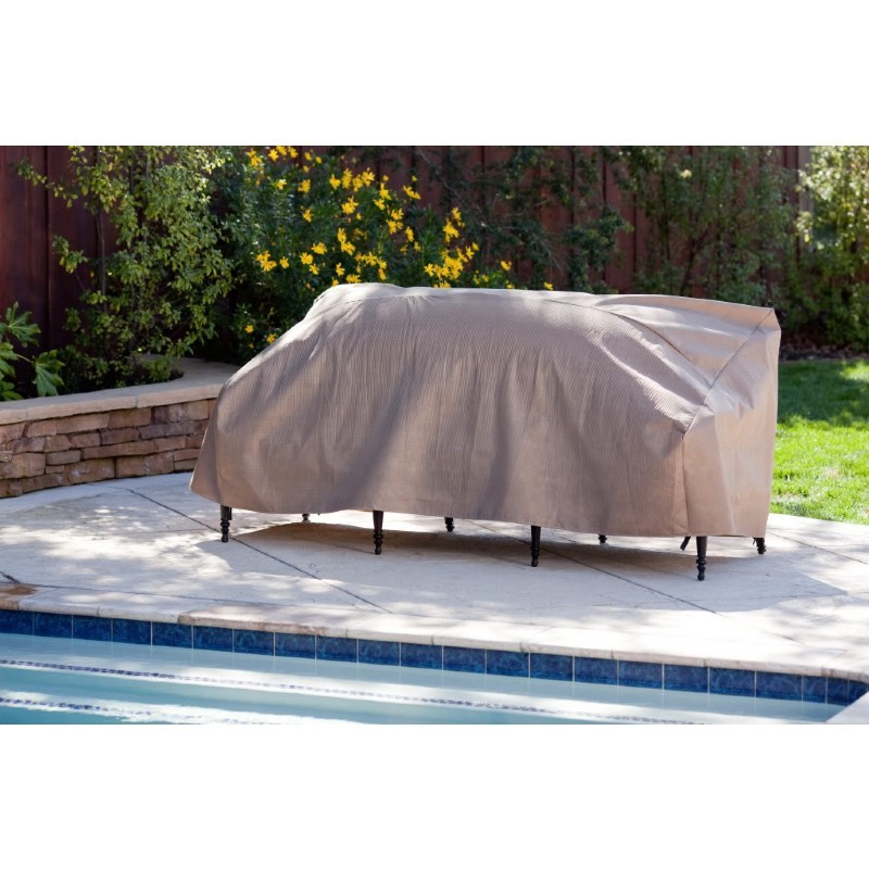 Patio Furniture Covers: Patio Chair Covers: Duck Covers Patio Sofa Cover - 79"W × 37"D × 35"H