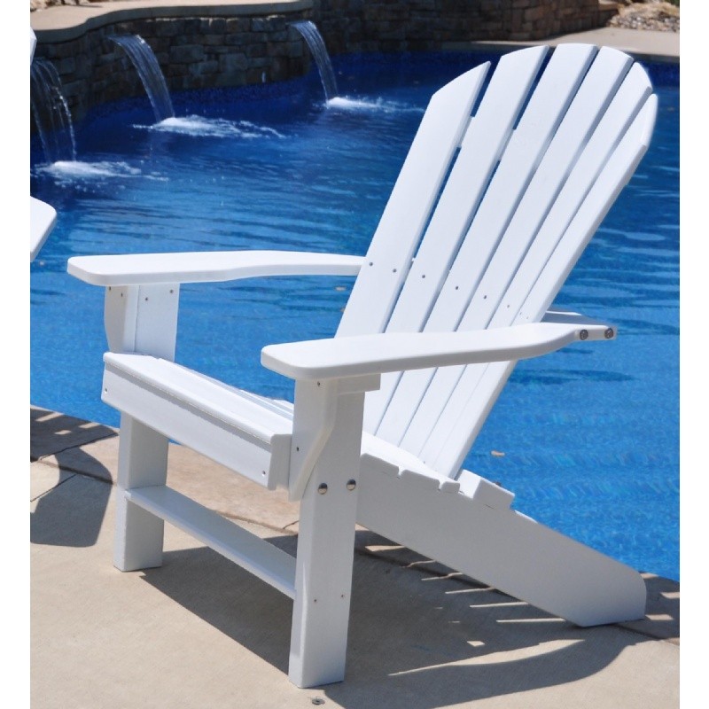Sea Side Adirondack Chair Recycled Plastic : Adirondack Chairs