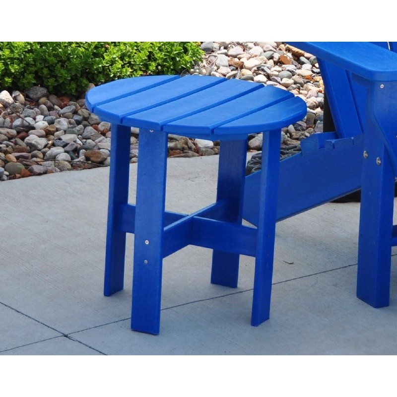Traditional Recycled Plastic Side Table for Adirondack Chair : Coffee Tables
