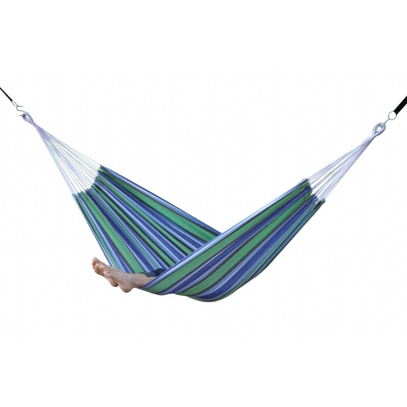 Outdoor Furniture: Hammocks: Brazilian Style Hammock - Single (Oasis)
